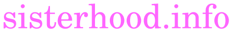 sisterhood.info